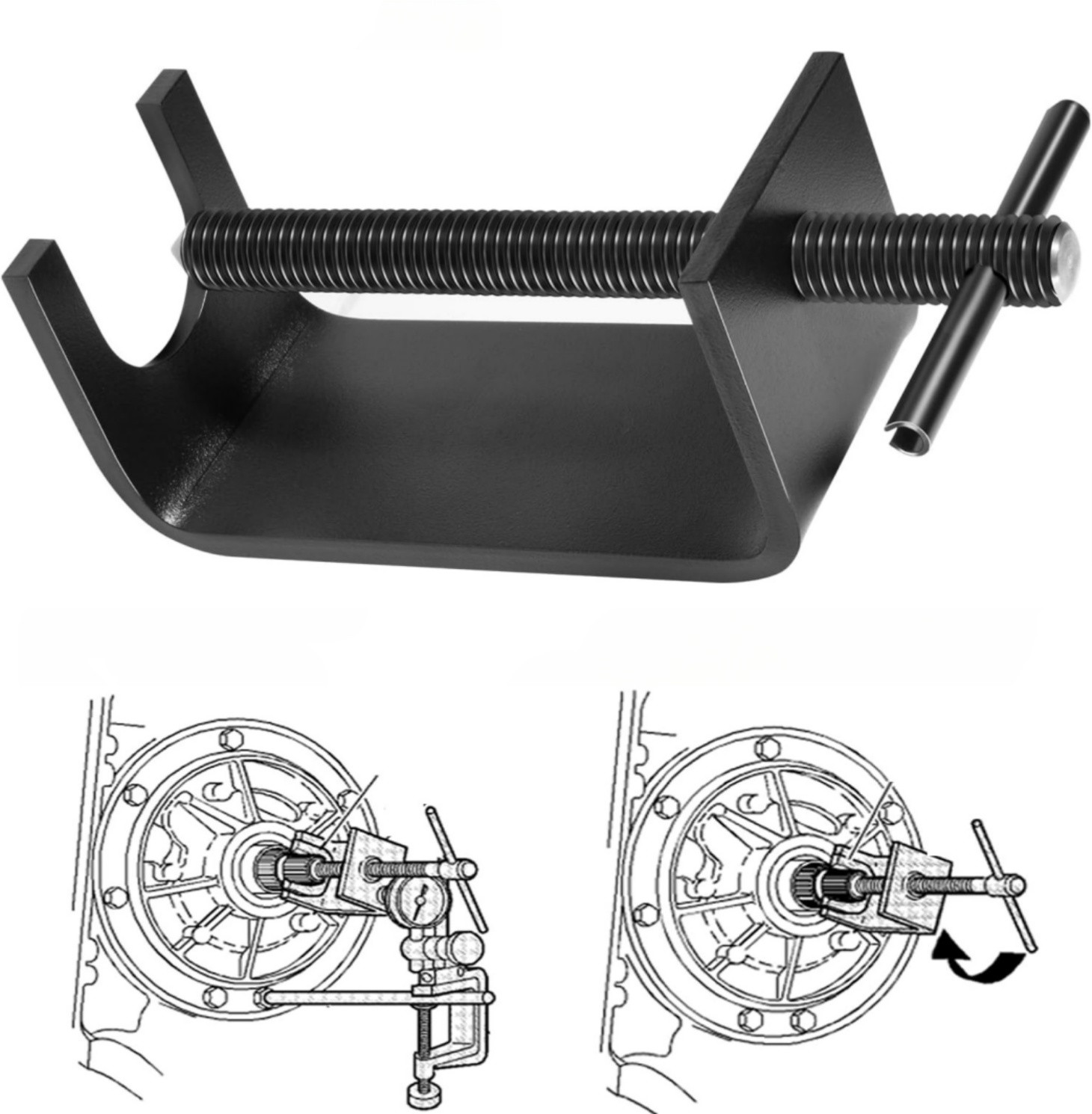 For Ford SST-1055 Oil Pump Body Remover End Play Checking Transmission Tool 200C