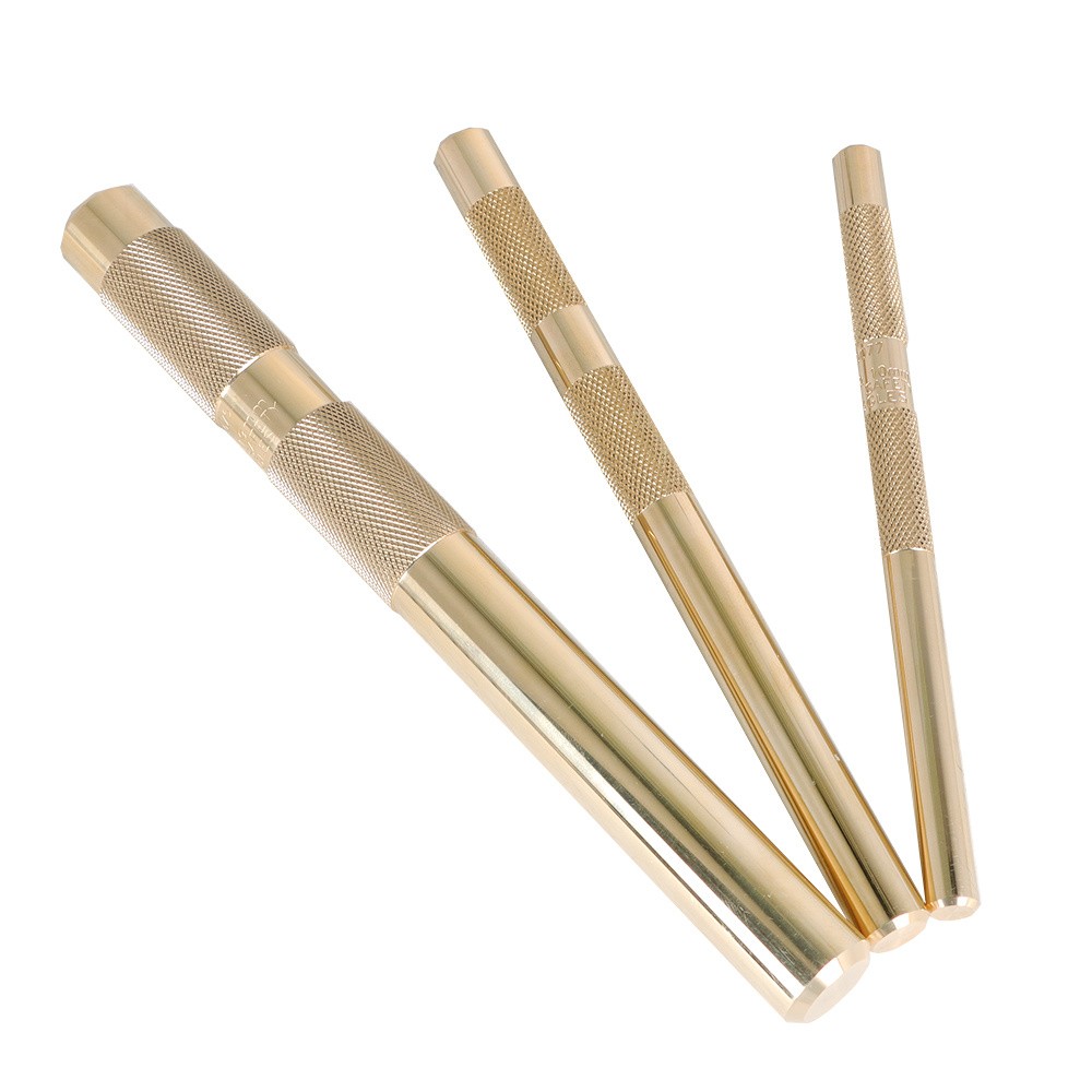 3× Brass Drift Punch Set 3/8″ to 3/4″ Replace for 61360