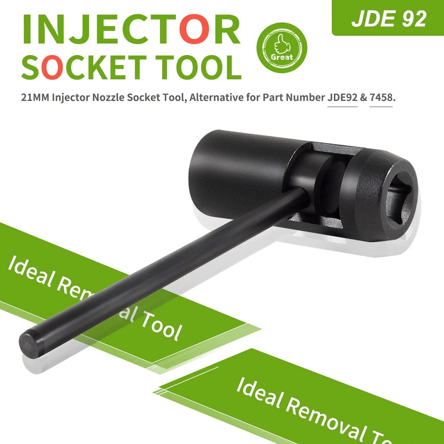 JDE92 Injector Socket Tool for John Deere 3029,4039,4045,6059,6068,6076 Engines
