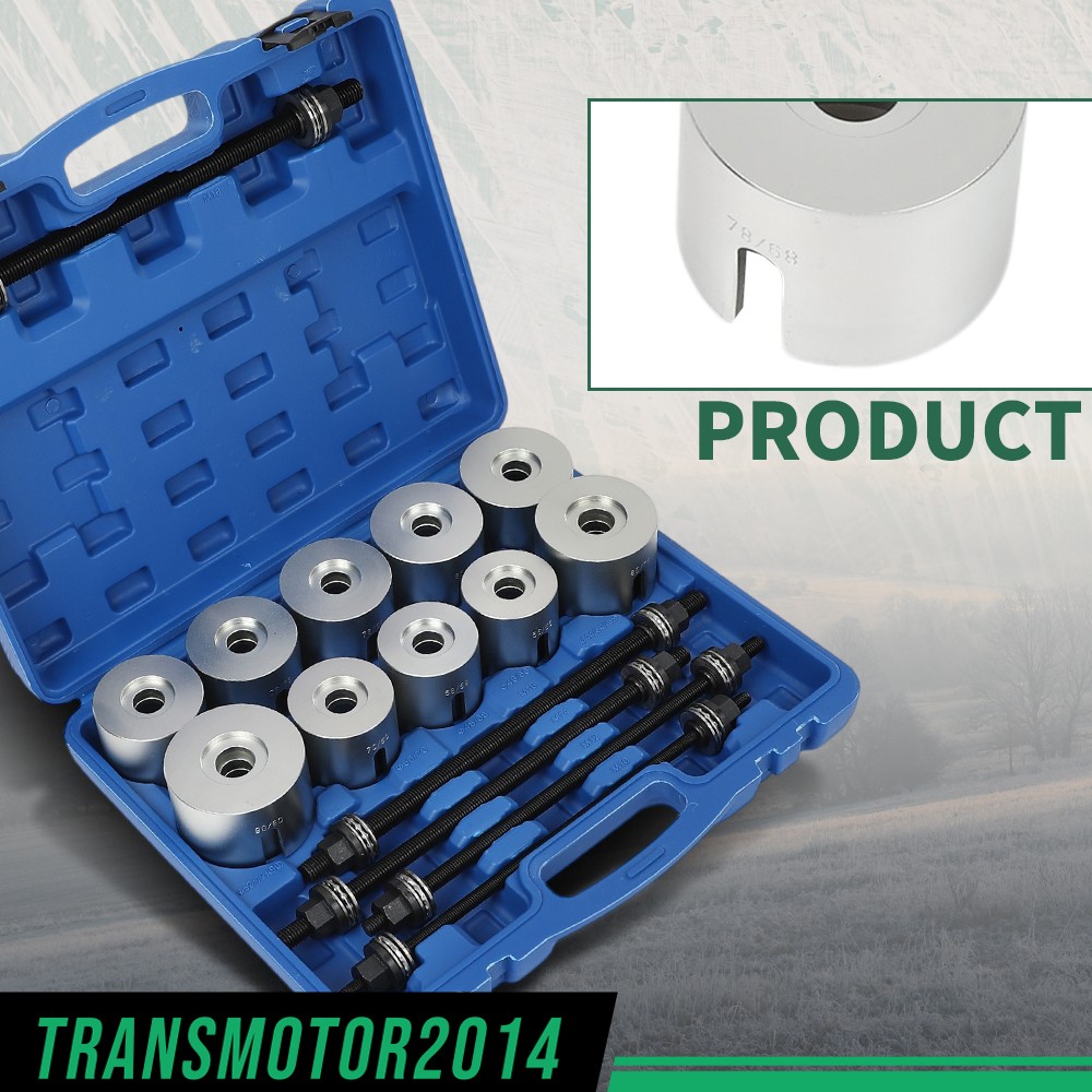Universal Press & Pull Sleeve Kit 27 PCS Bush Bearing Removal Insertion Tool Kit