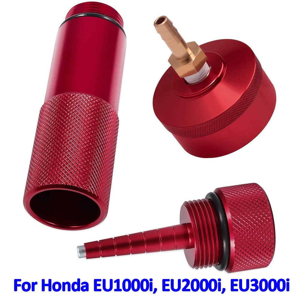 Extended Run Gas Cap,Mess Free Oil Change Funnel for Honda Generator EU2000i
