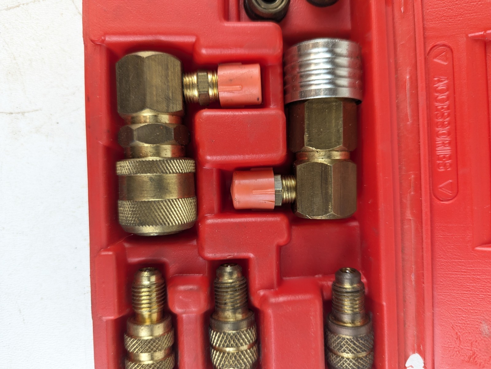 BLUE-POINT TOOLS AIR CONDITIONING ADAPTOR SET ACT600 PB45A Made In USA