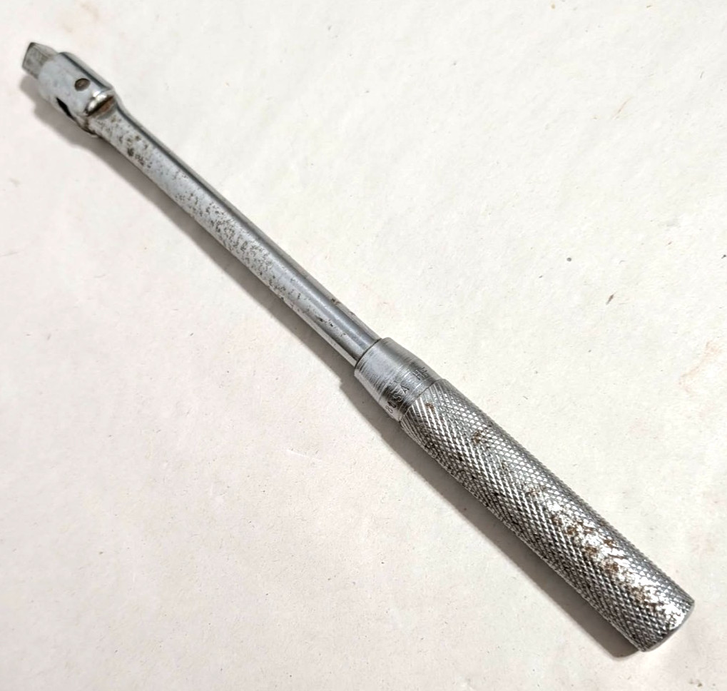 Vintage Cornwell 3/8″ Breaker Bar ~ HF-29 ~ 10″ ~ Flex Head ~ FREE SHIPPING