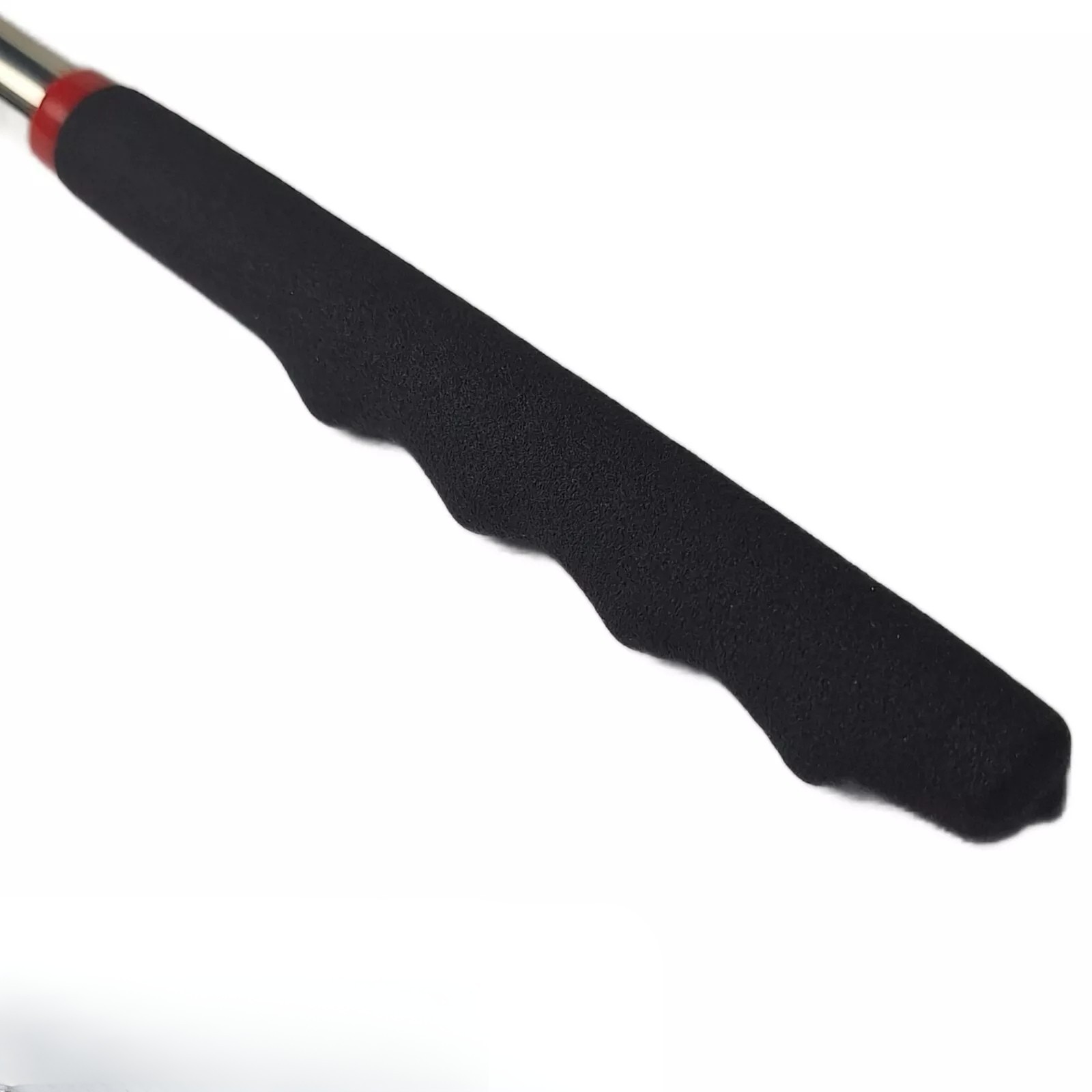 Telescopic Light Inspection Mirror Bright LED Grip Extends 29-87cm Rotating