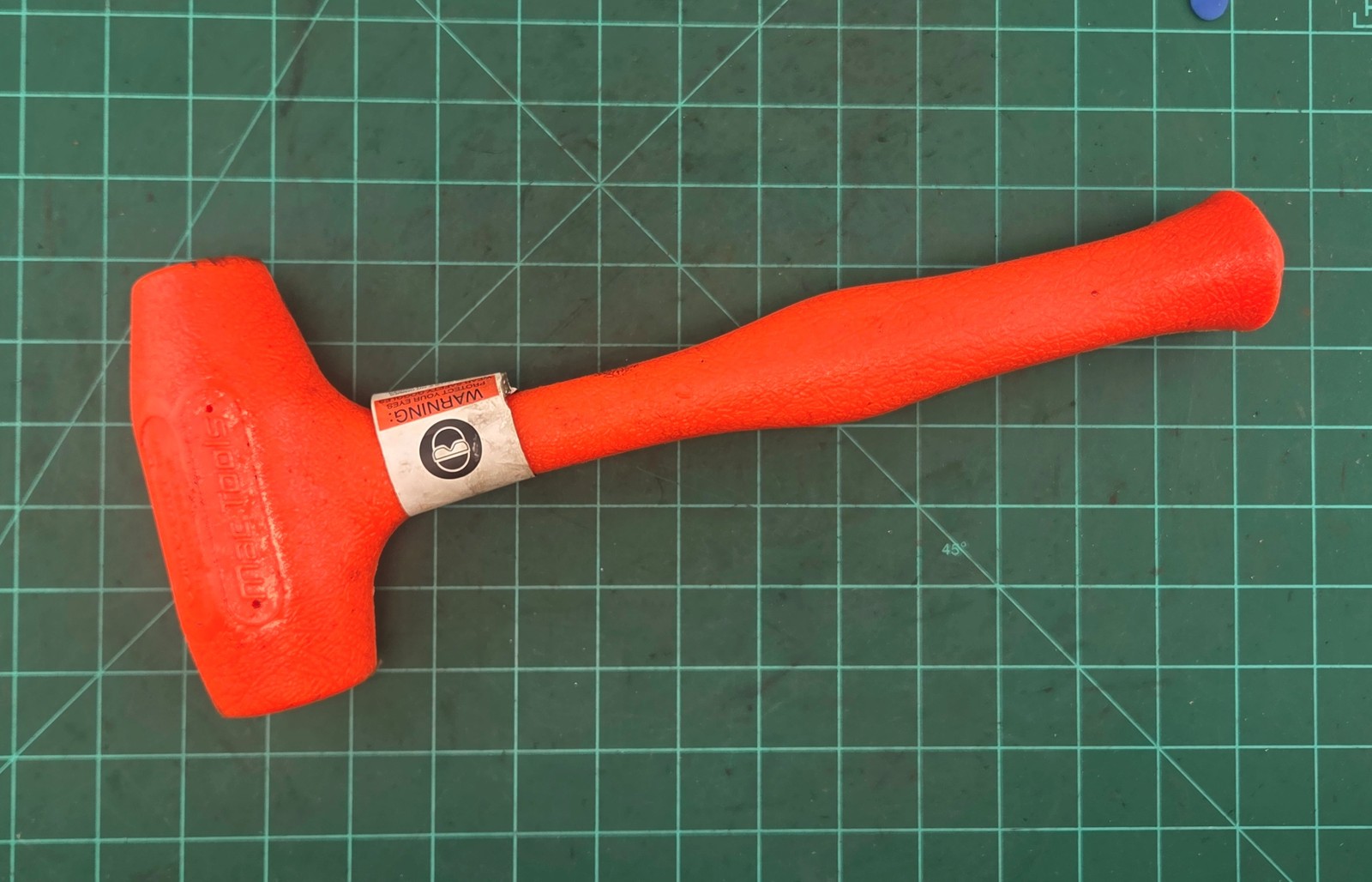 Mac Tools CH50DS 28 oz Long Handle ORANGE Dead Blow Dual End Hammer USA