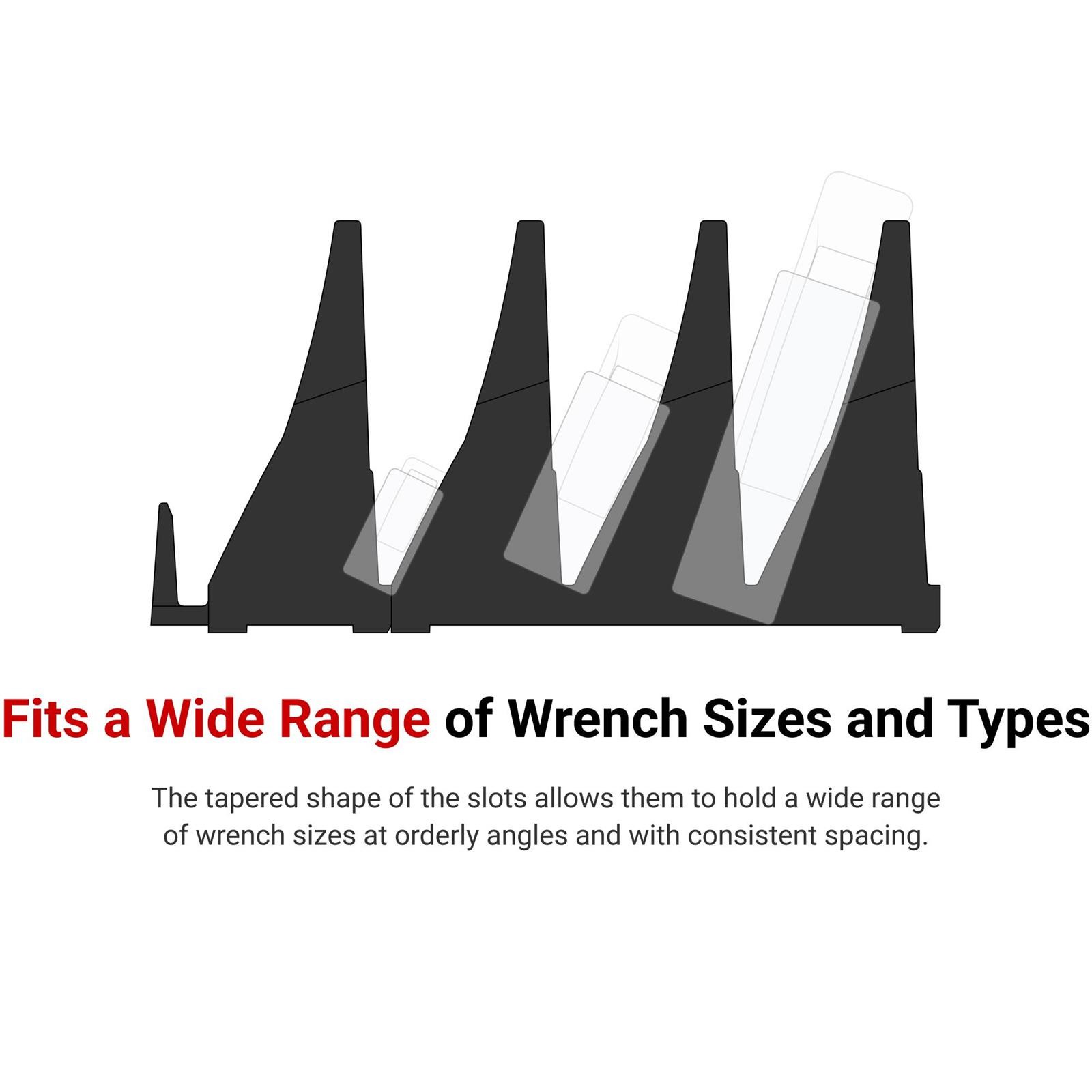 Tekton WRB95301 Long Fixed/Flex Head 12-Point Ratcheting Set