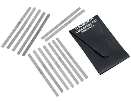 Lang Tools 1610 [kastar] 14 Pc Feeler Gauge Set For Motorcycles
