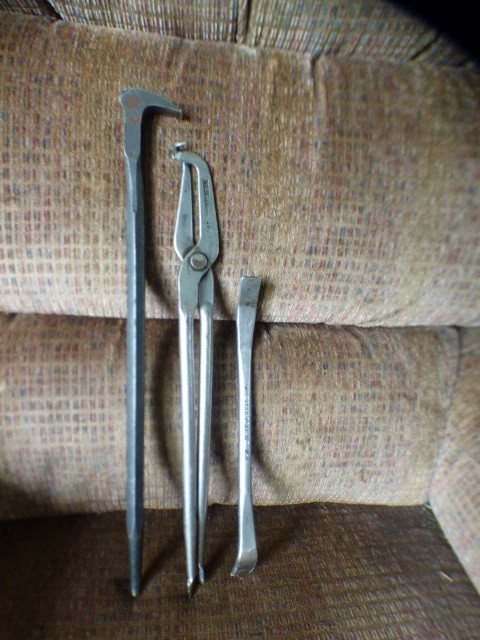 CORNWELL PB-5, CRAFTSMAN PRY BAR, WILDE 406 BRAKE TOOL