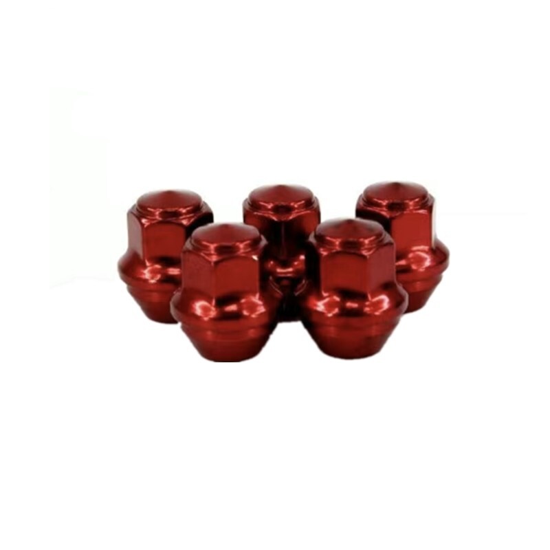 5PC M12 x 1.5 Thread Front Rear Wheel Lug Nuts for Ford Focus Fiesta Lincoln