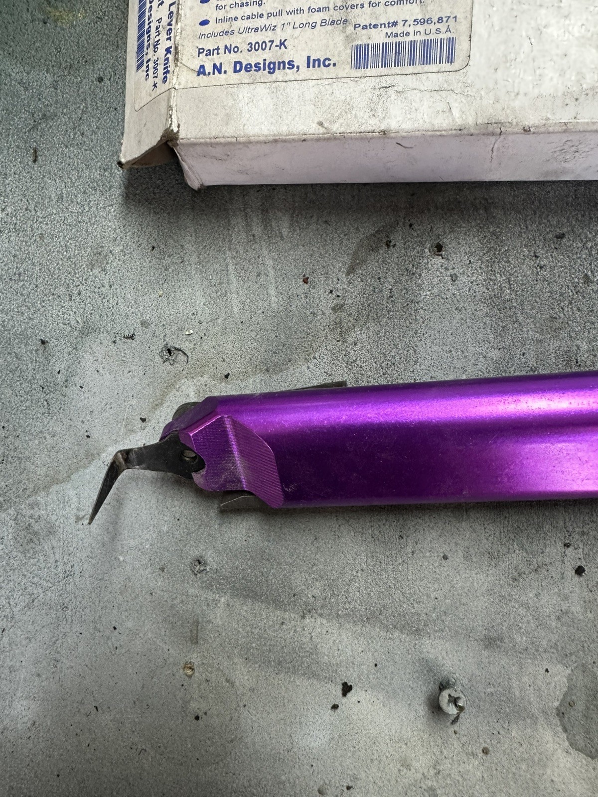 ULTRAWIZ GLASS REMOVAL TOOL STANDARD HANDLE QUICK RELEASE LEVER