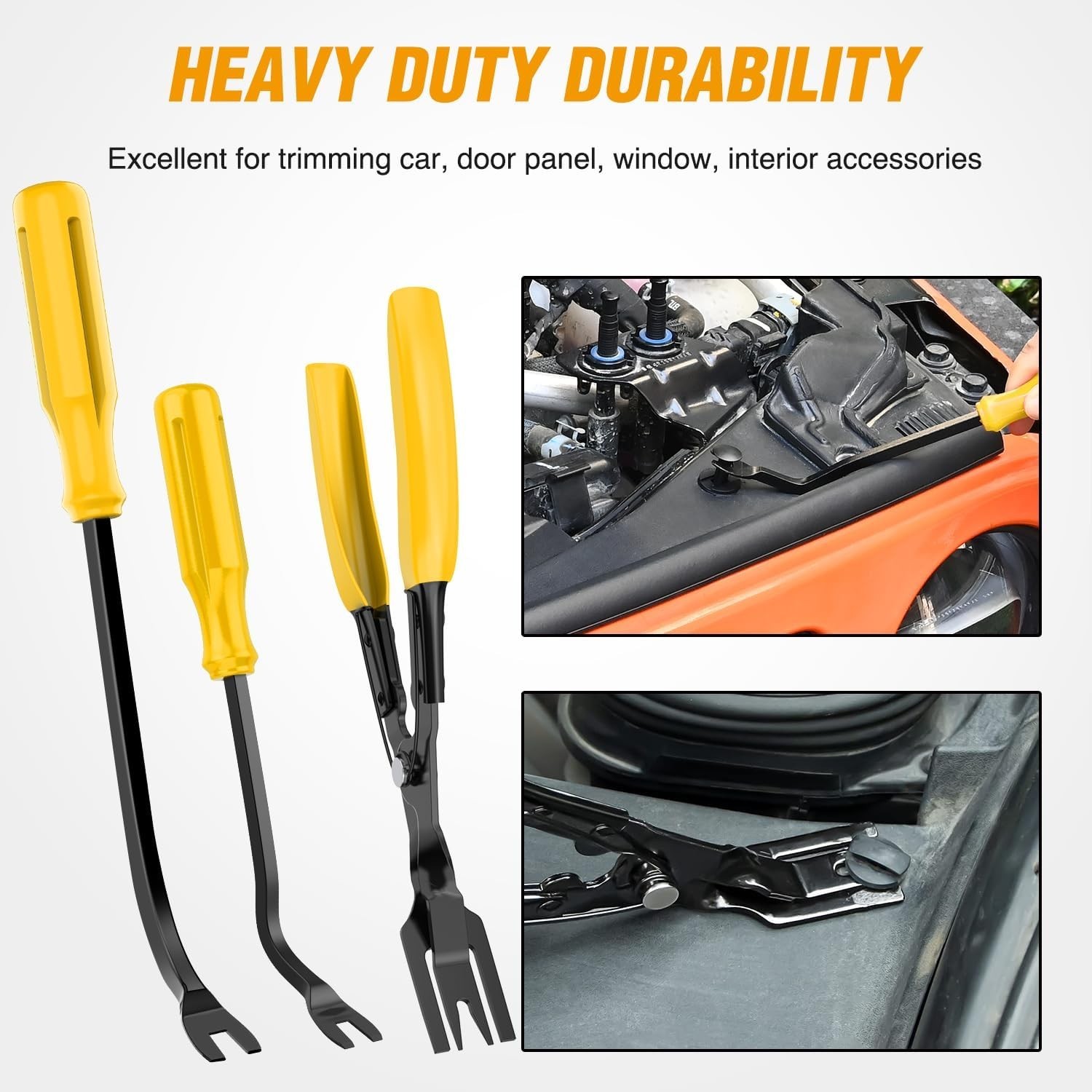 330Pcs Trim Removal Tool, Auto Push Pin Bumper Retainer Clip Set Fastener Ter…