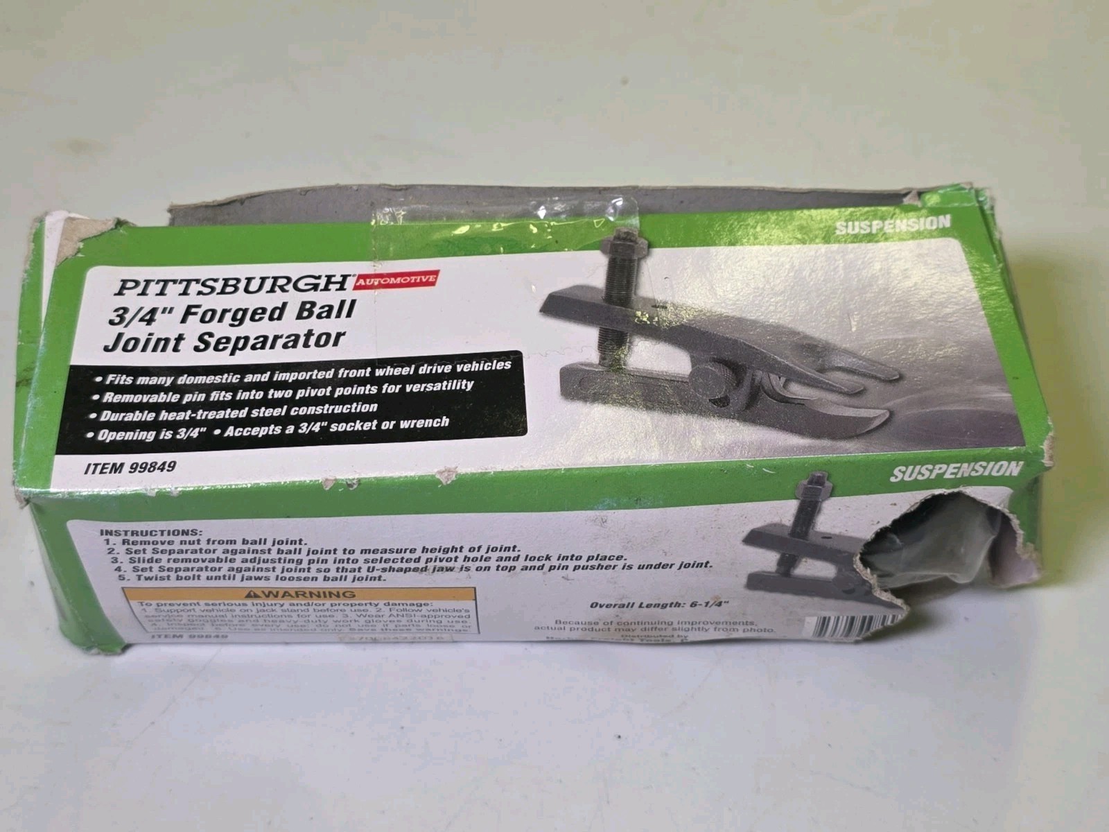 Pittsburgh Automotive 3/4 in. Ball Joint Separator