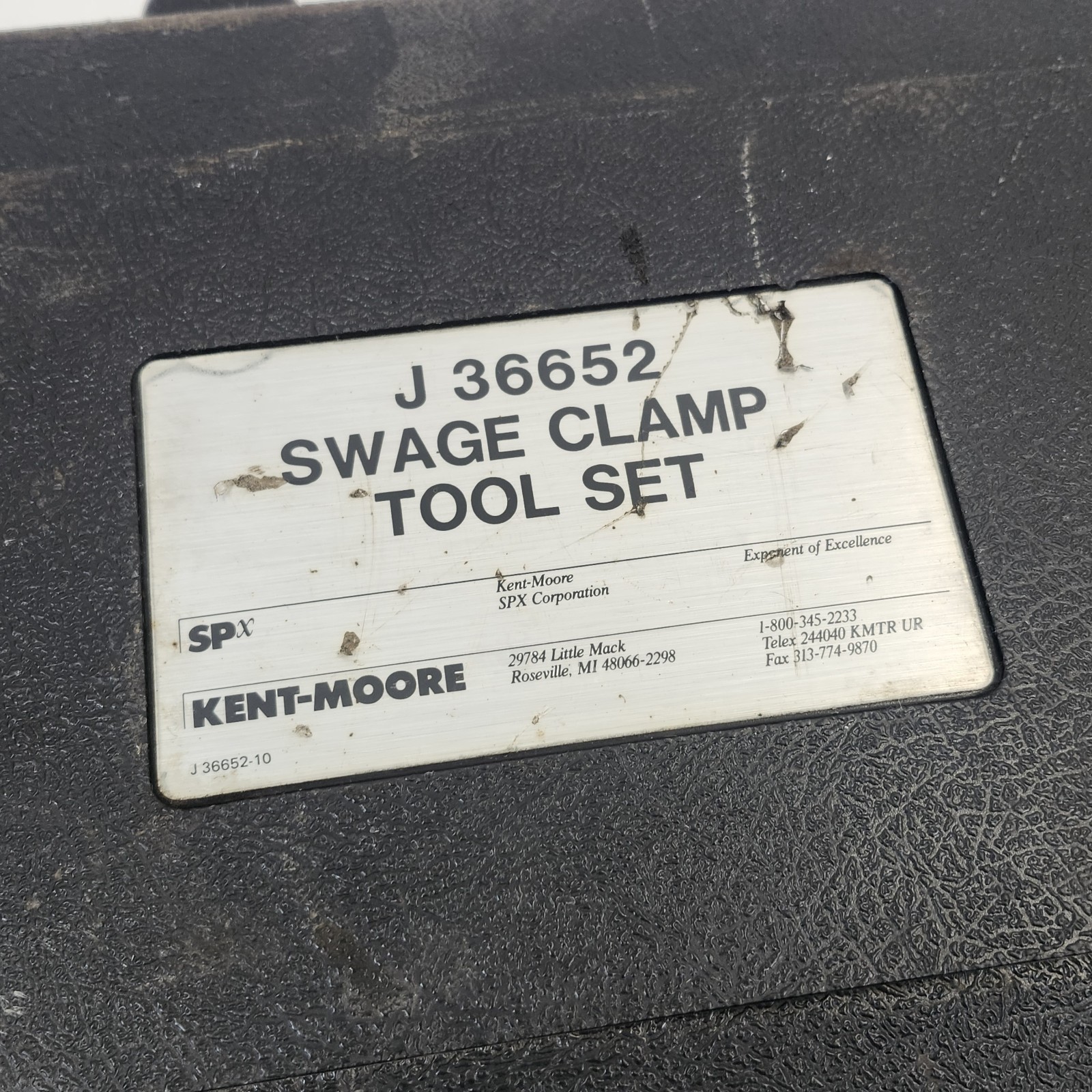 Kent Moore J-36652 Drive Axle Swage Clamp Tool Set 1988-2000 Chevy GMC K15 25 35
