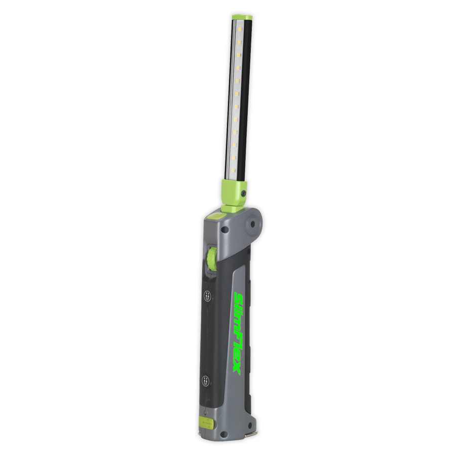 Sealey LED180 Rechargeable Slim Folding Inspection Lamp 12+1 SMD Lithium-ion
