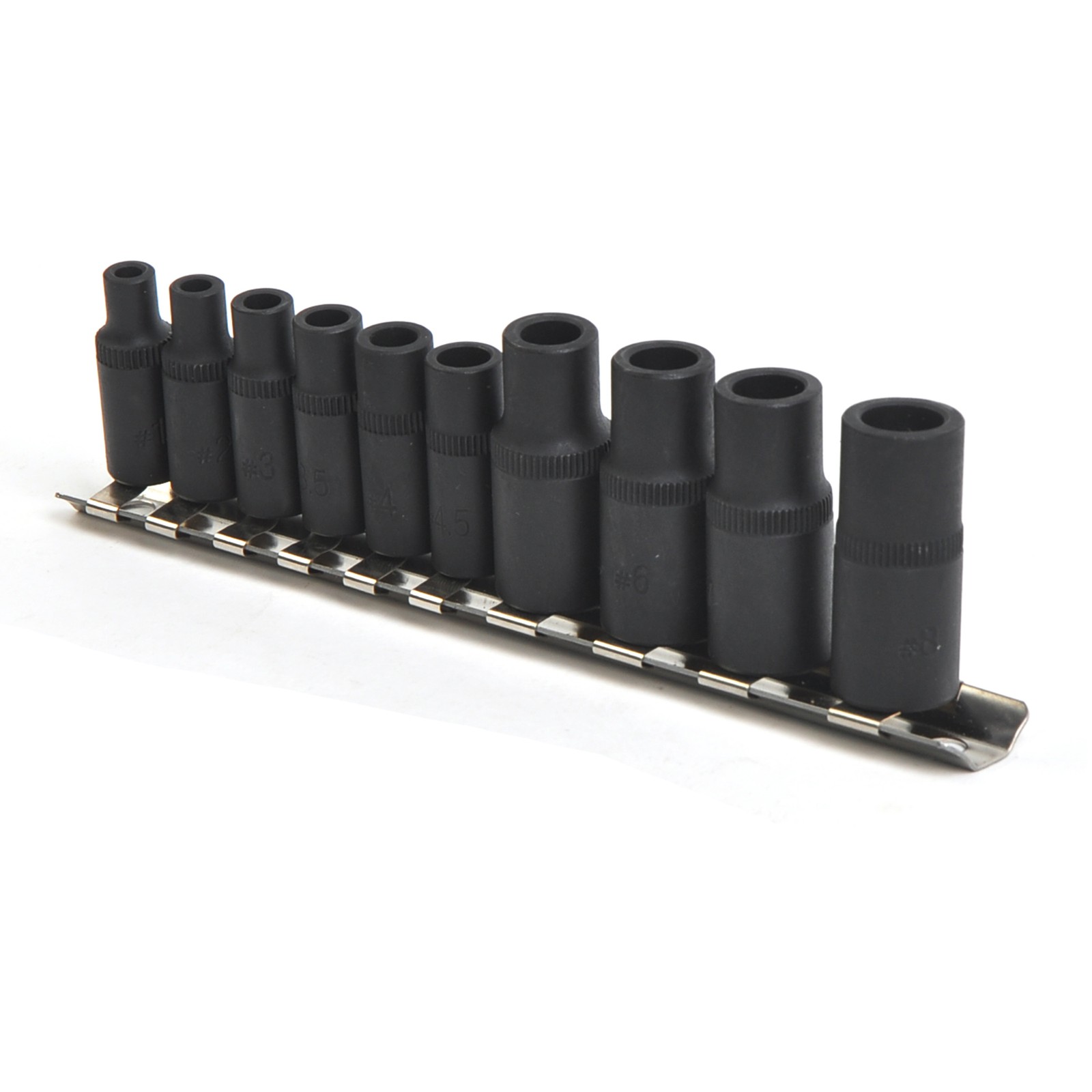 Tap Socket Set Magnetic 10pc Tap Holders Set 1/4″Dr 3/8″Dr Thread Cutting