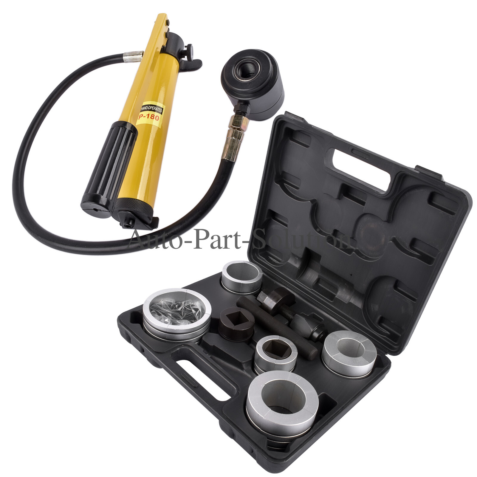 Hydraulic Exhaust Pipe Stretcher Expander Kit w/Collets #17350 1-5/8 to 4-1/4in