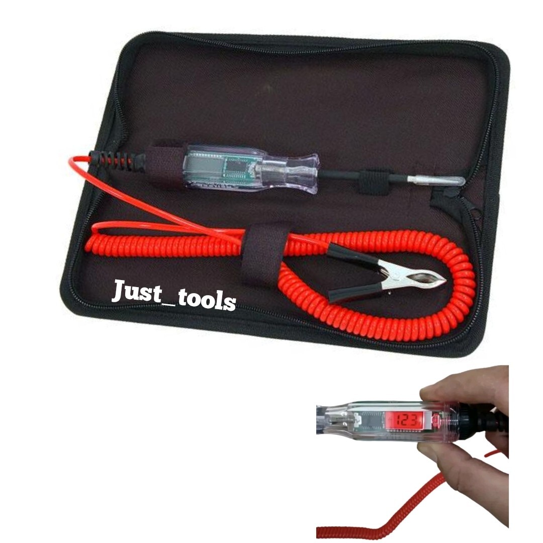 Digital LCD Circuit Tester For 6v 12v 24v Volt Systems (Genuine Neilsen CT4122)