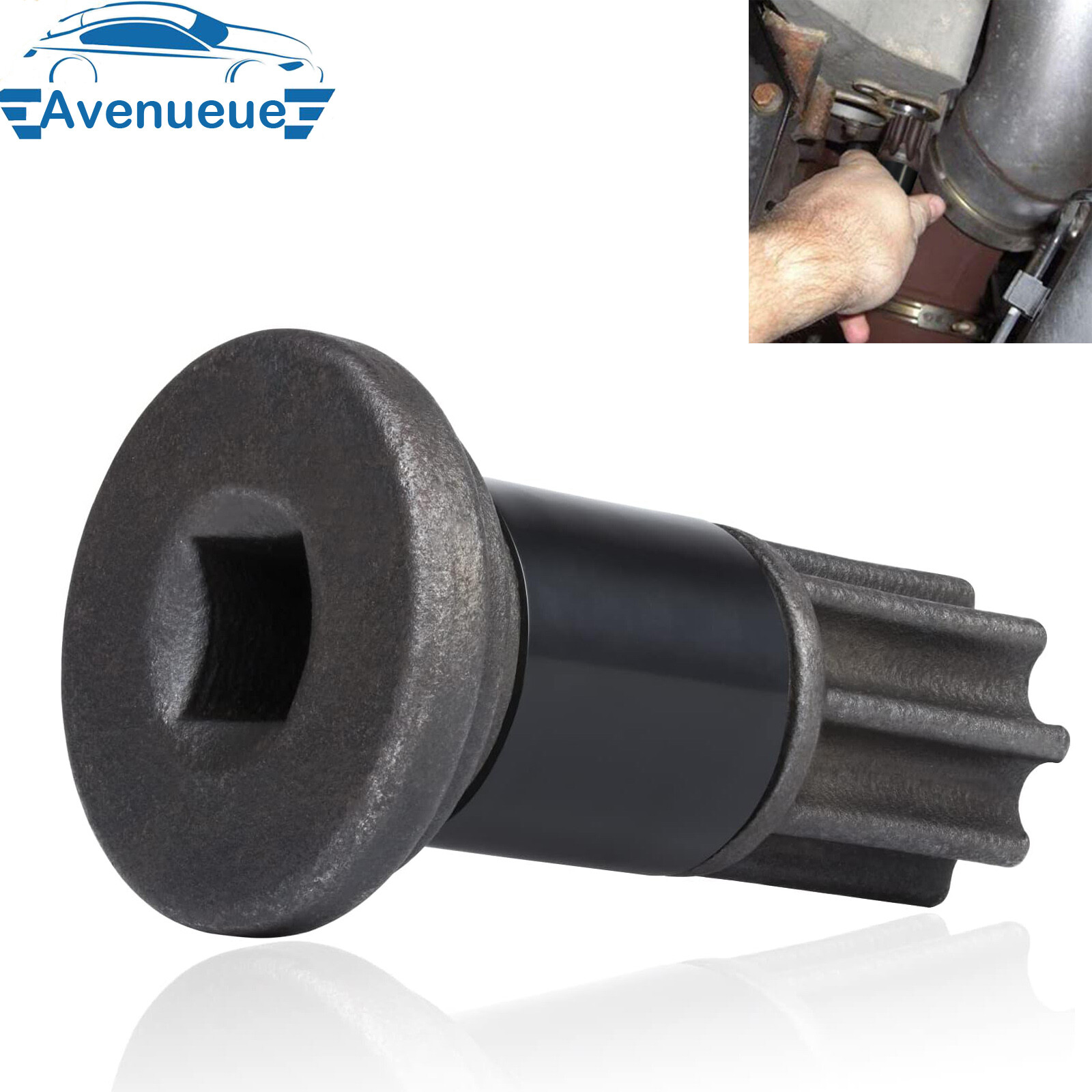 Engine Barring Tool for Cummins B/C Series & Dodge Pickups 3.9L, 5.9L, 6.7L,8.3L