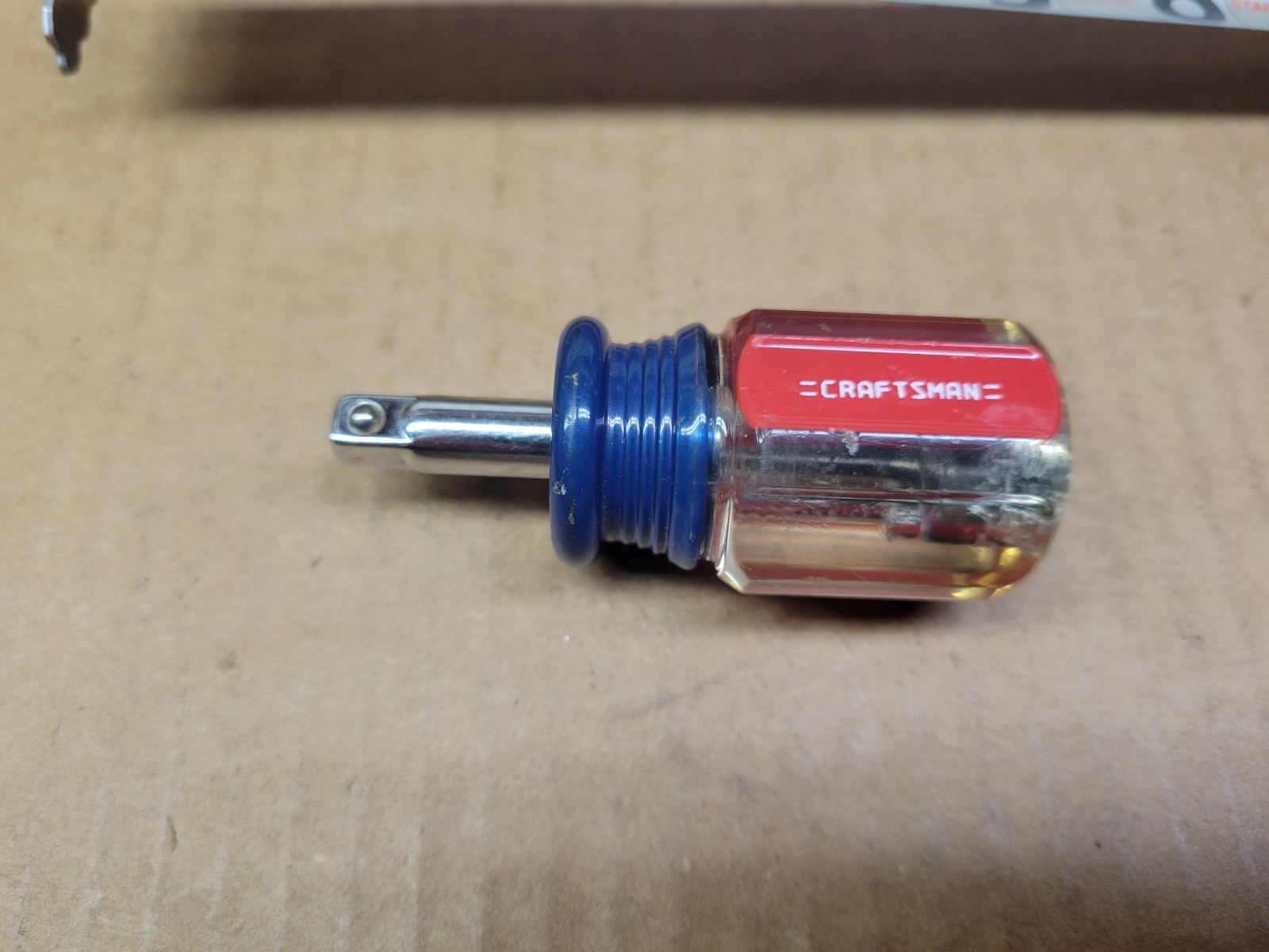 Craftsman USA 1/4″ Drive Stubby Socket Driver Spinner (home made)