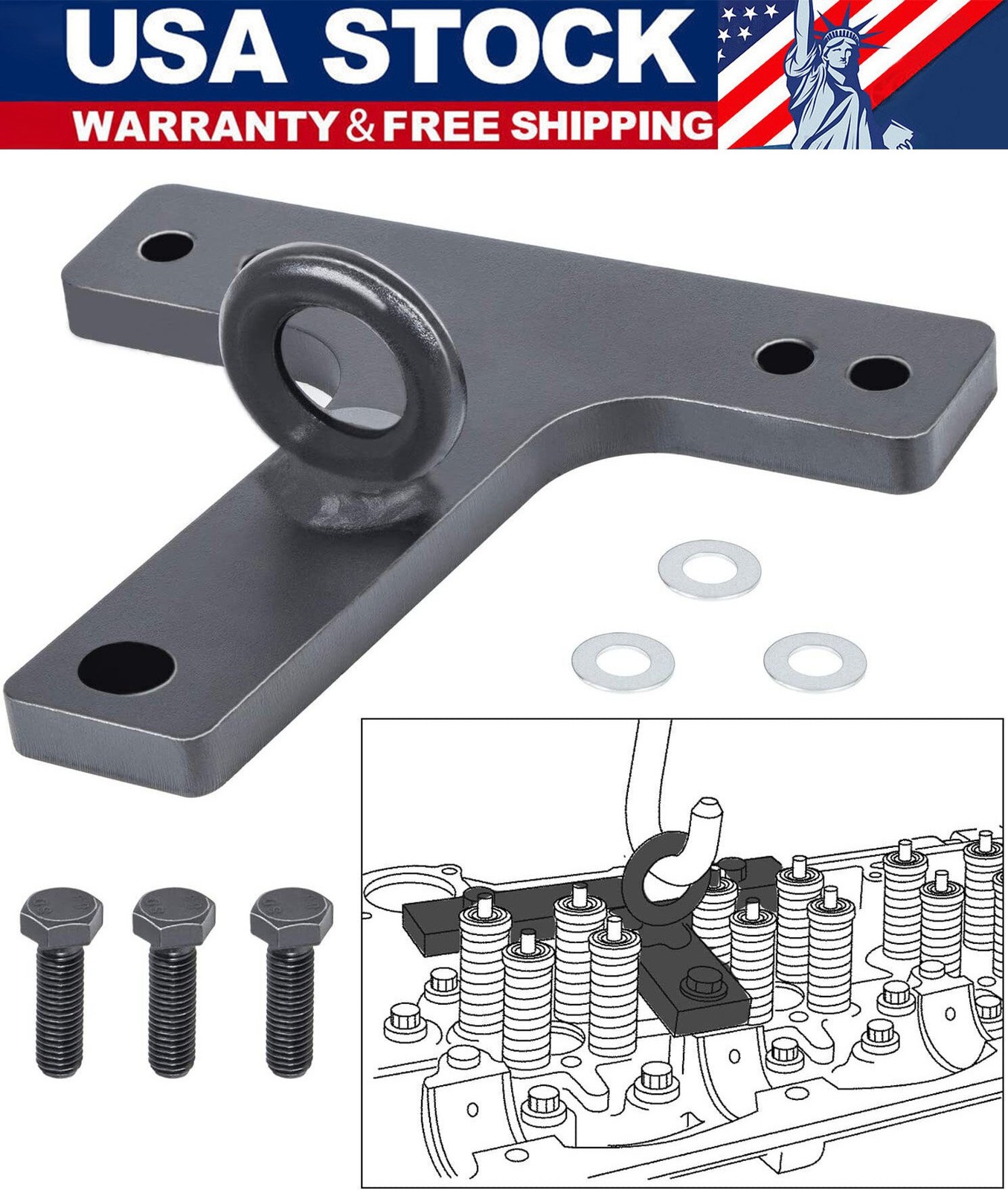 For Detroit Diesel 60 Series Cylinder Head Lift Bracket Tool Alt J-35641-A