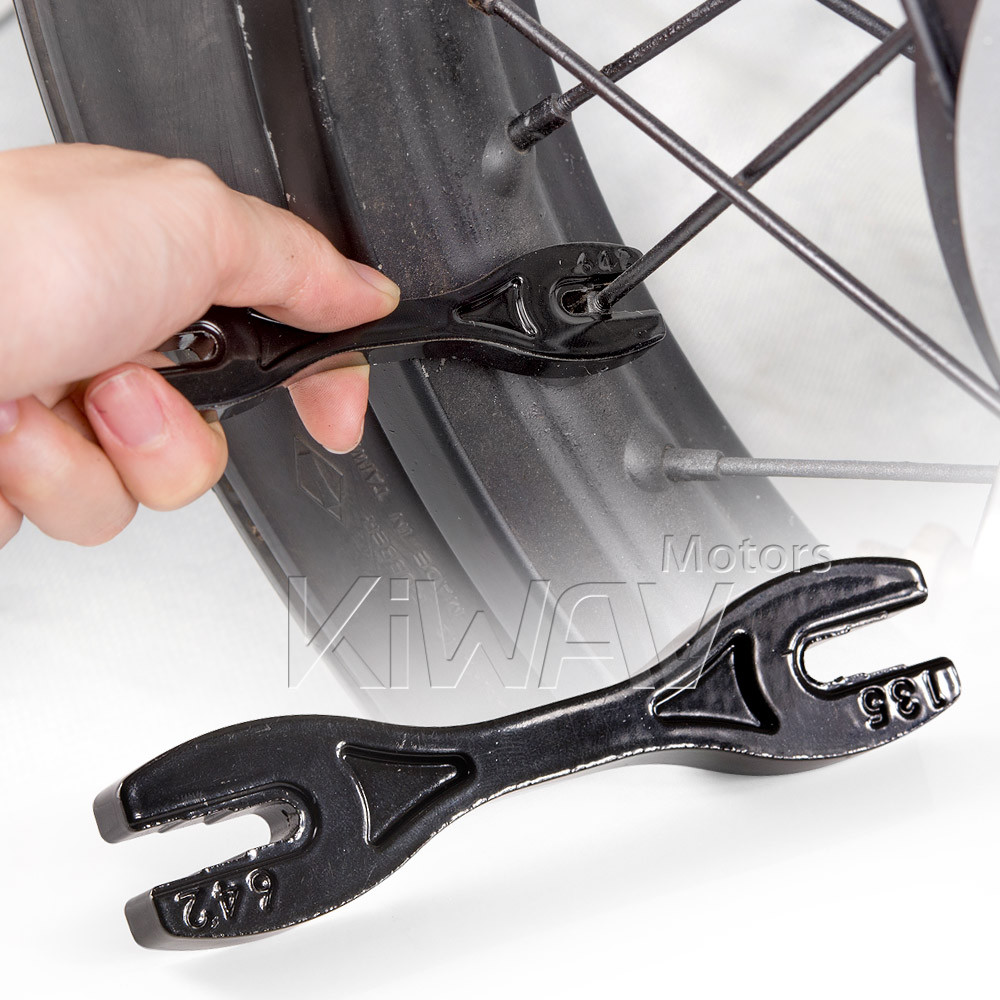 motorcycle hand tool 6 in 1 spoke wrench spanner tool KiWAV