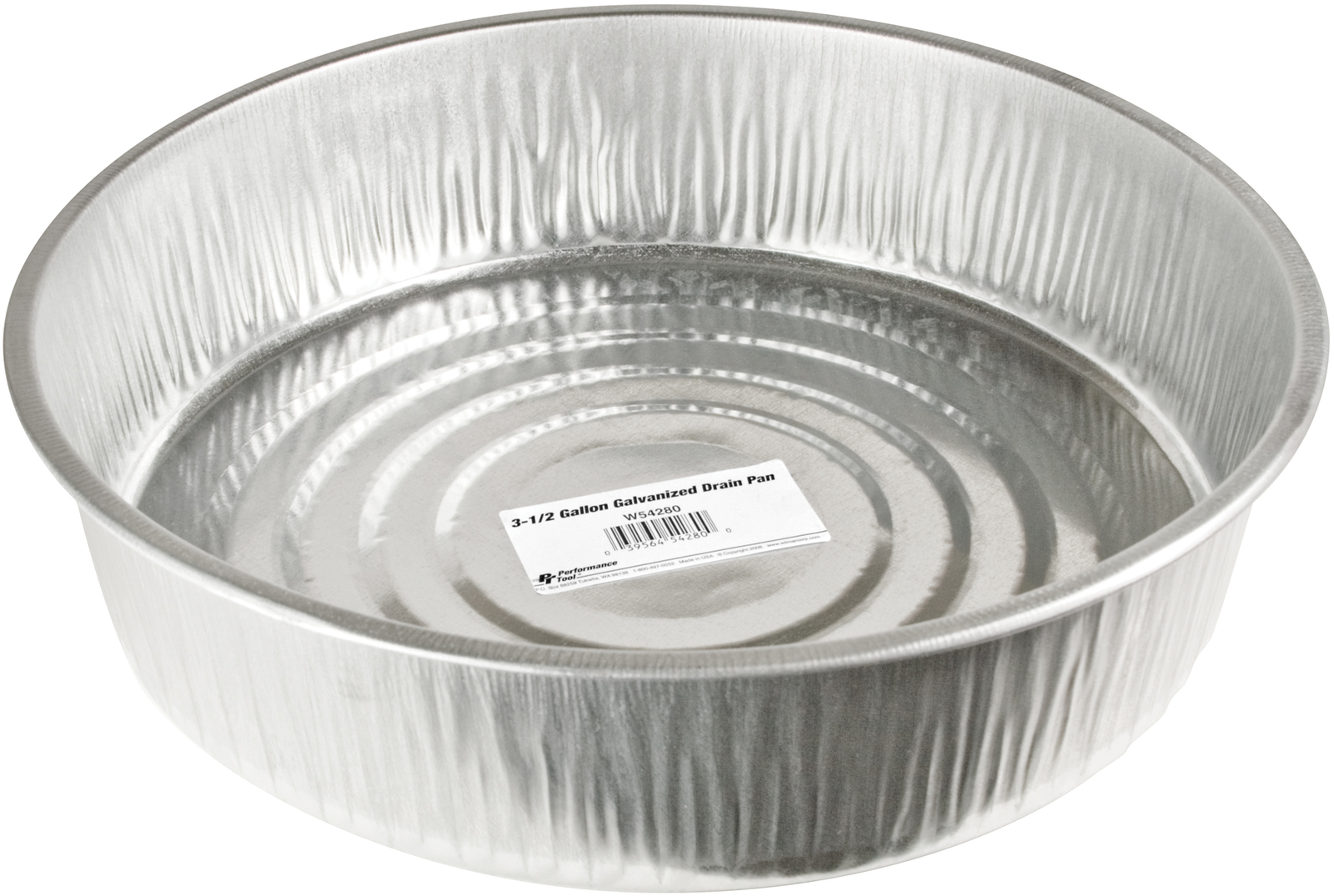 Wilmar W54280 3-1/2 Gal. Galvanized Drain Pan
