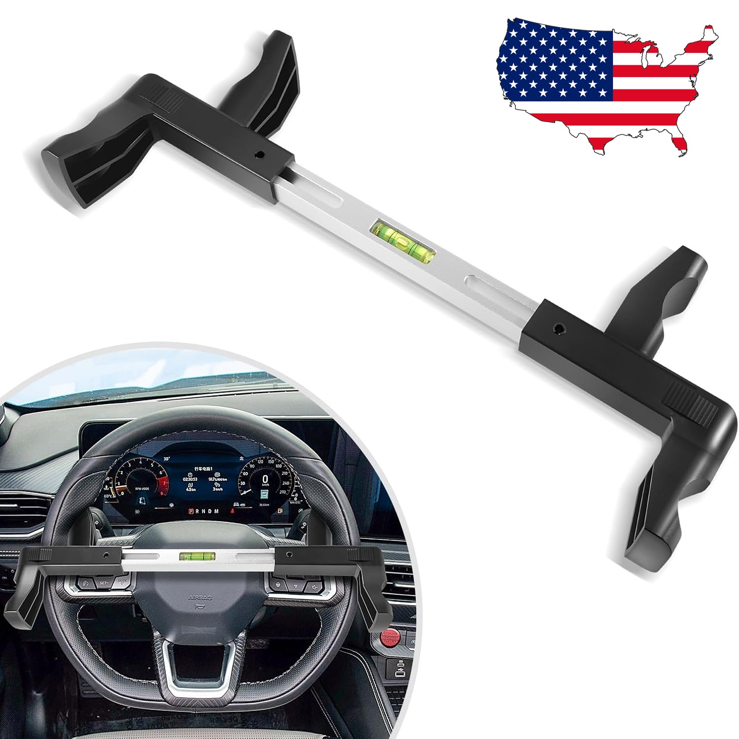 Steering Wheel Level Alignment Tool for Steering Wheel Internal 270mm-340mm