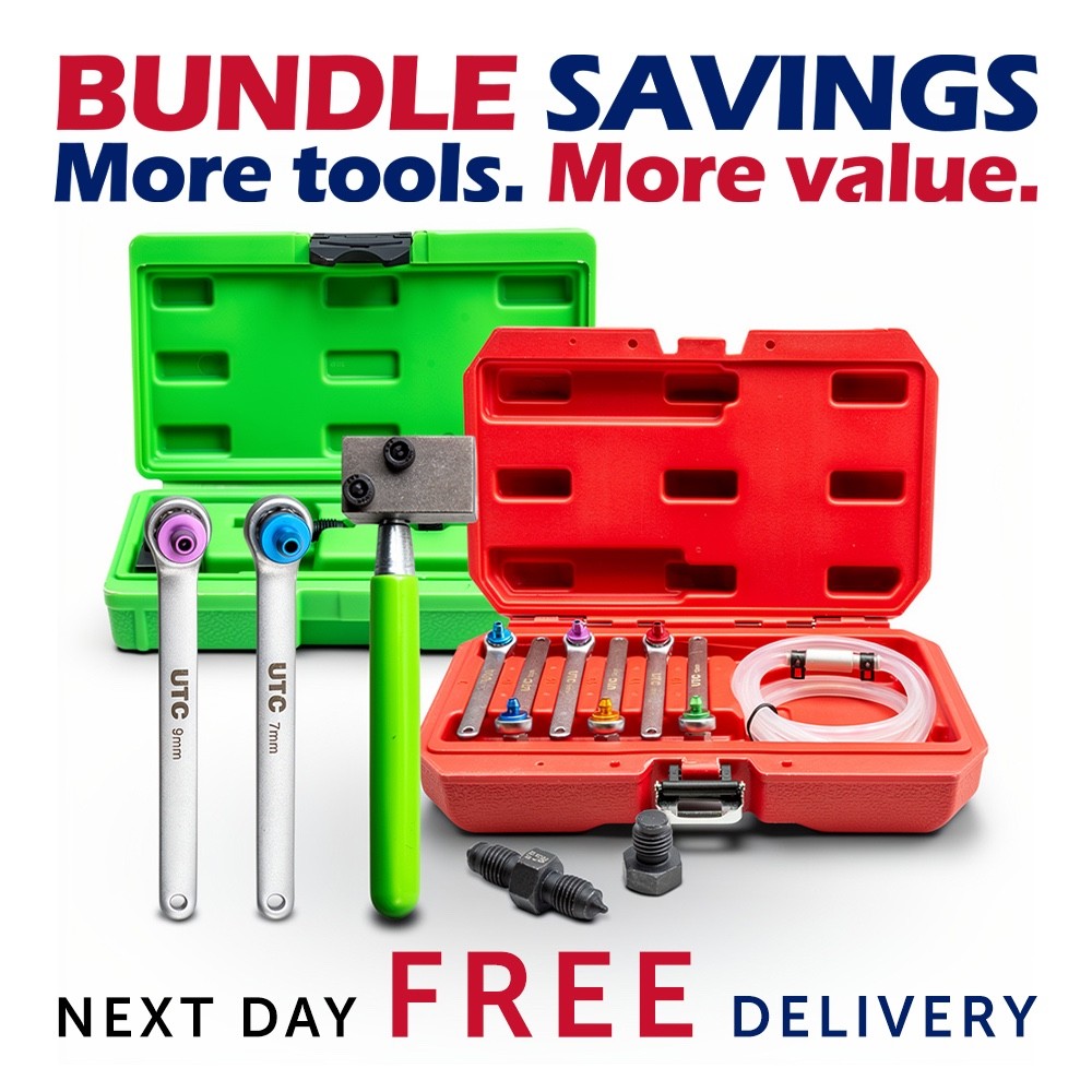 2in1 Brake Bleeding Pipe Flaring Tool Kit One Person Bleed Brake Line Repair UK