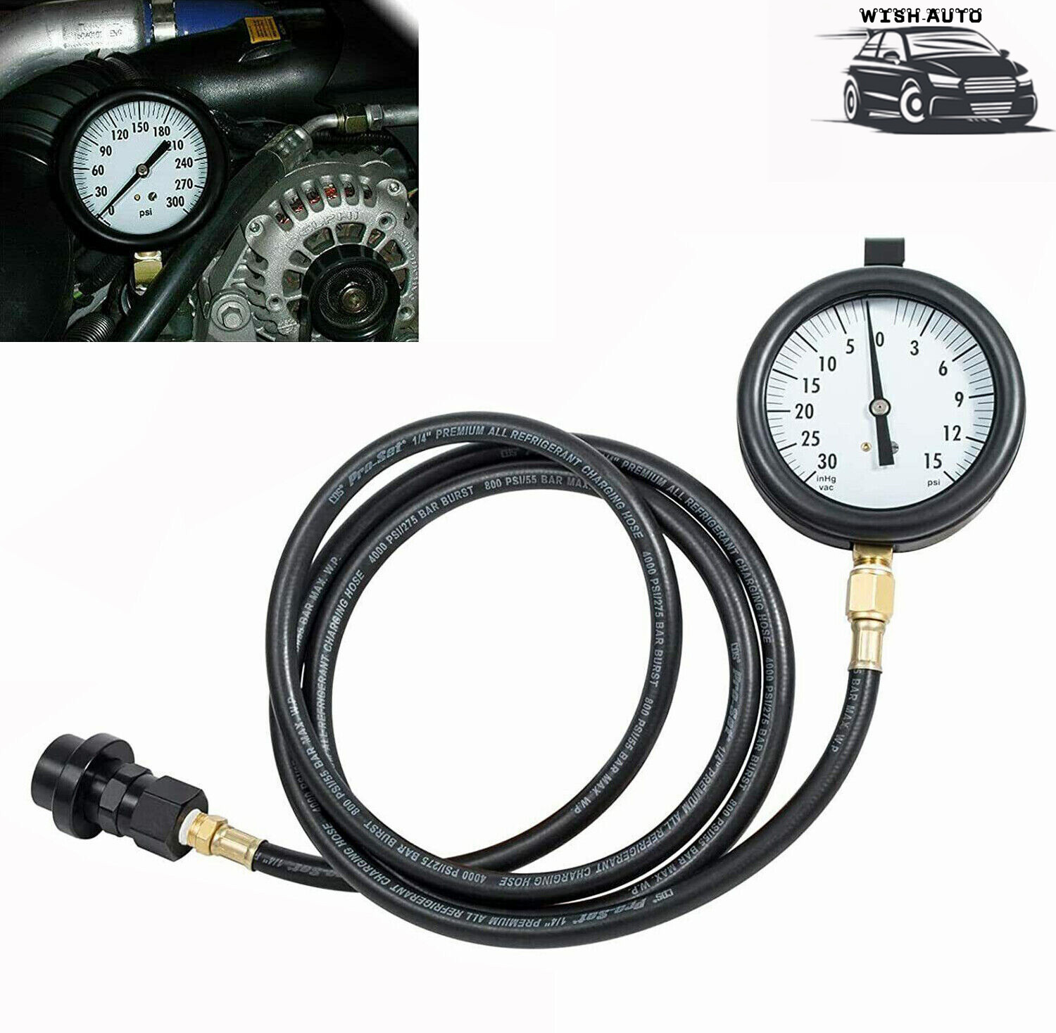 TU-32-6 Fuel Pressure Tester for GM 6.6L Duramax Diesel Fuel System Test Kits