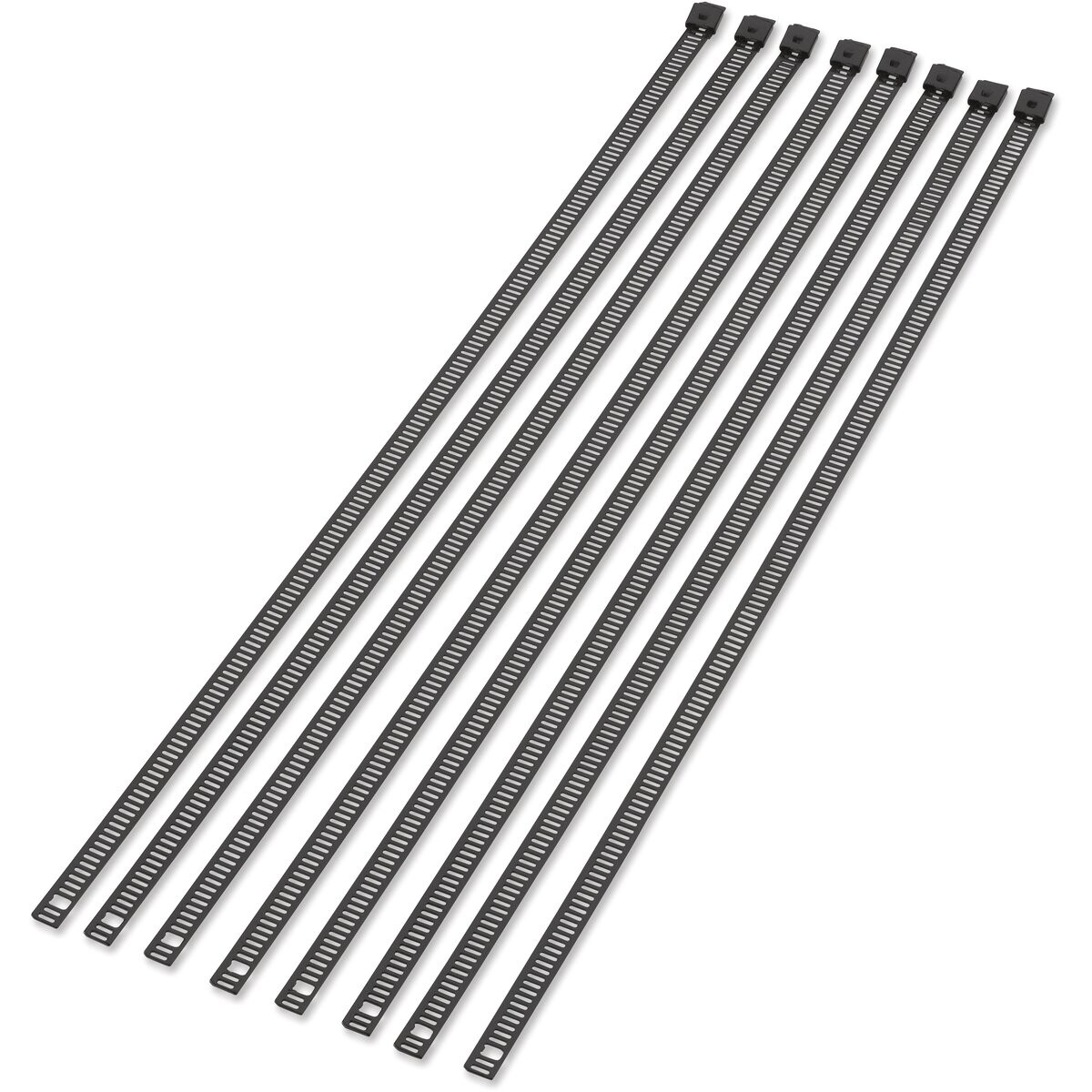 Moose 14 in. Black Powder-Coated Steel Cable Ties – 2120-0645