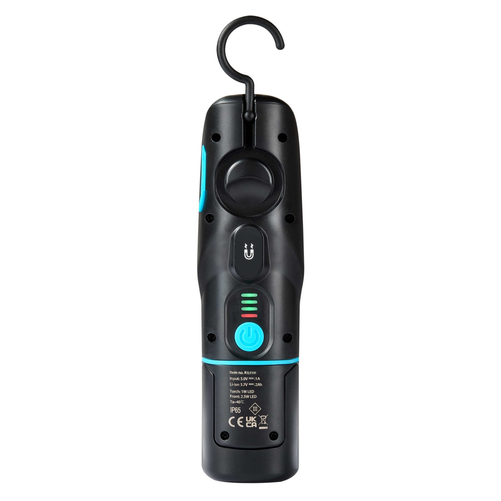 Ring MAGFlex Mini 250 L Rechargeable Adjustable Handheld Inspection Lamp, Black