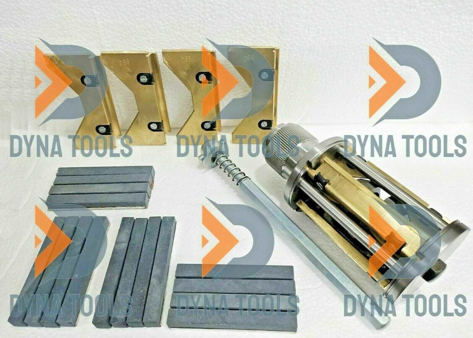 New Cylinder Engine Hone Kit 3-1/2″ To 6-1/2″ Honing Machine + 4 Set Of Stones
