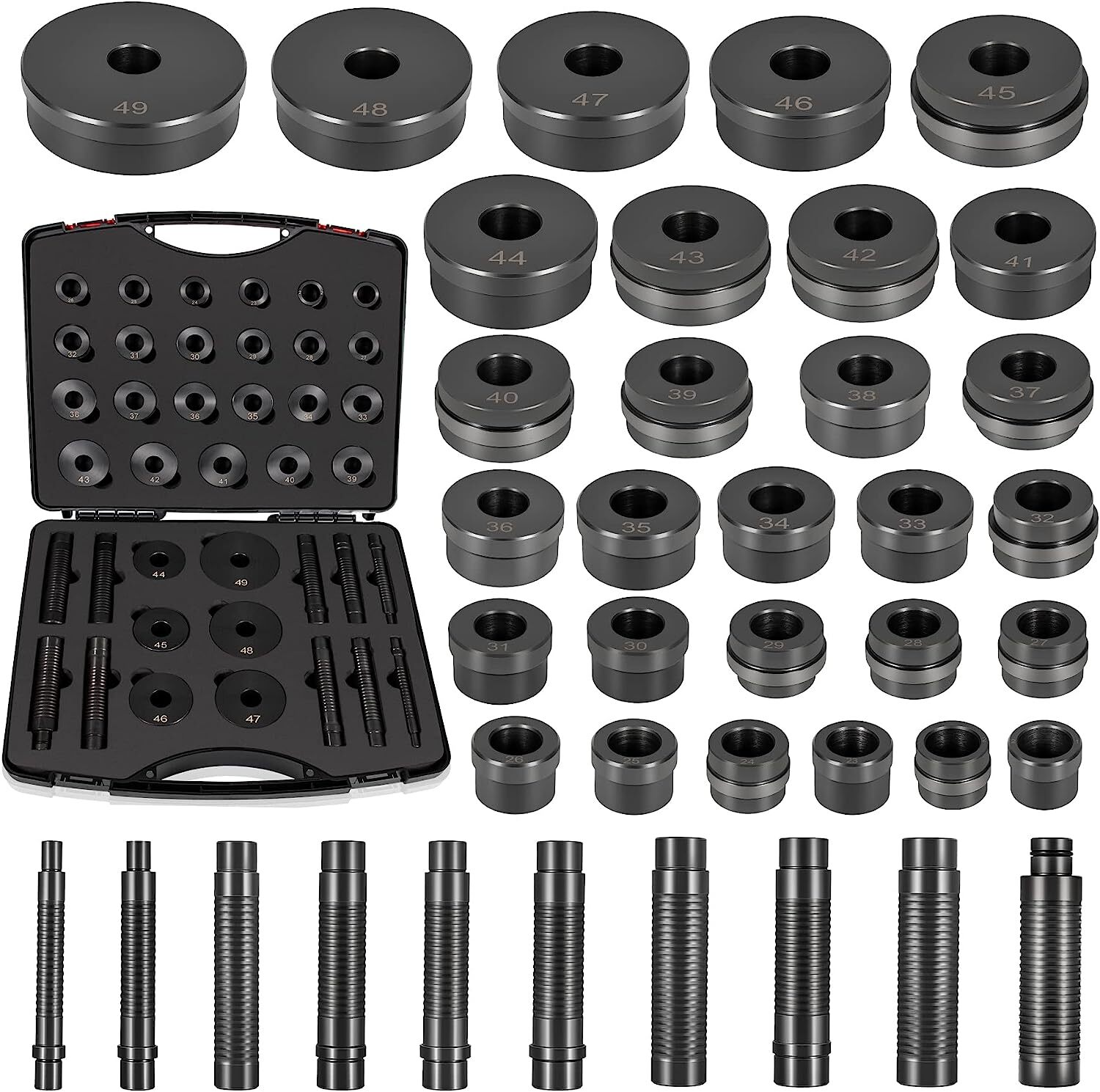 T-0220-39 Master Bushing Driver Bushing Bearing Seal Installer Remover w/case