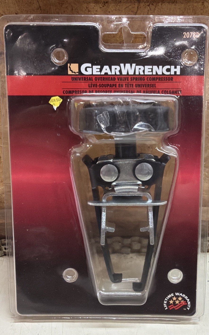 GearWrench Universal Overhead Valve Spring Compressor 2078D