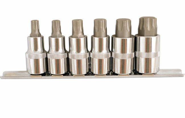 Laser 5214 TorxPlus Bit Set – 6 Piece