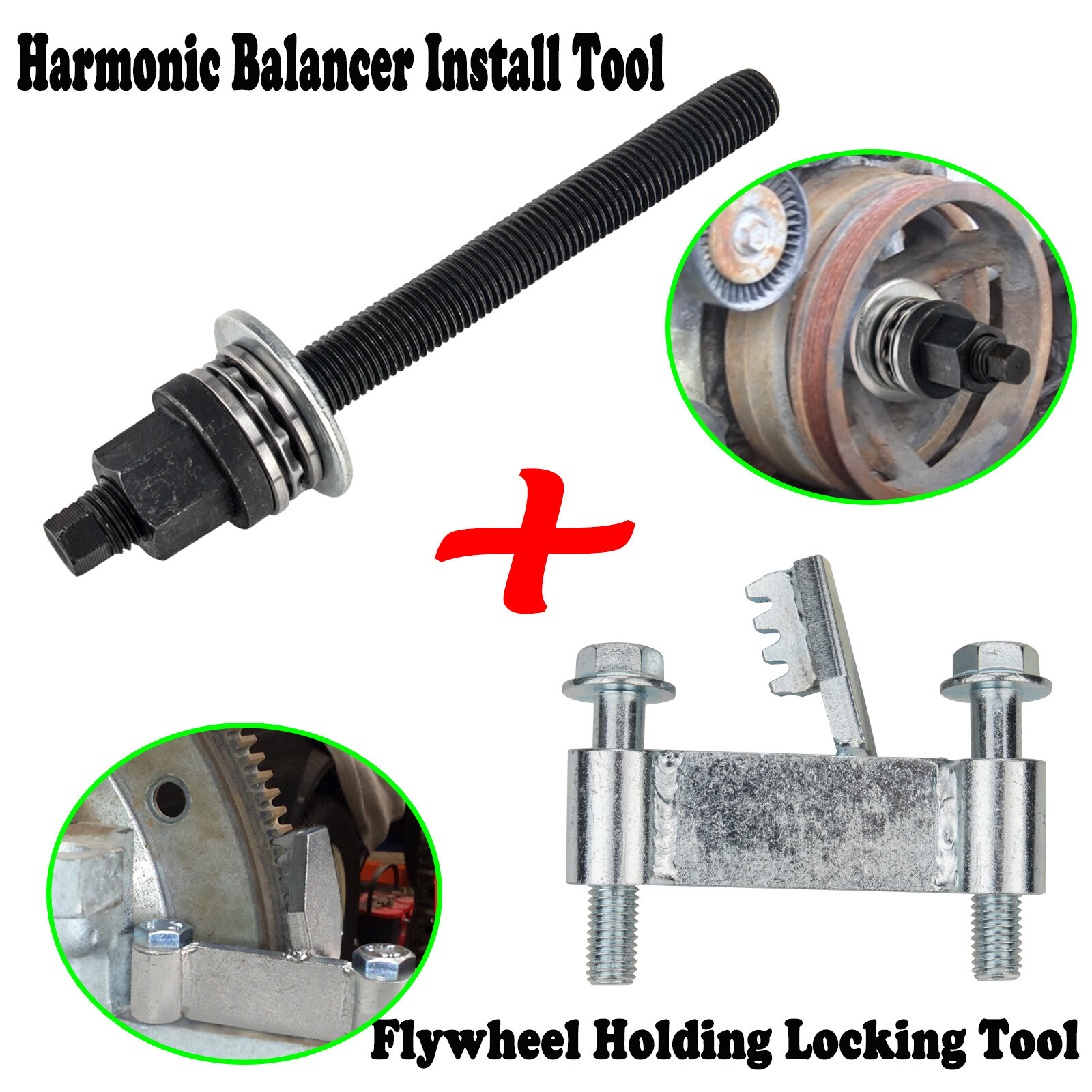 LS1 2 3 LSX ENG 4.8 5.3 5.7 6.0 6.2 HARMONIC BALANCER INSTALL & FLYWHEEL HOLDER