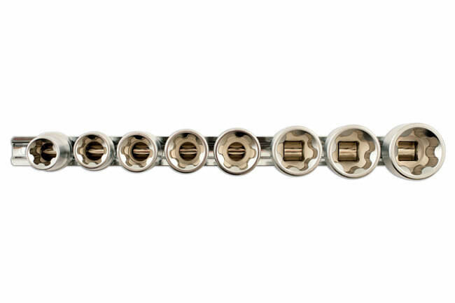 Laser 5656 Torx Plus Socket Set 1/2″D CG2