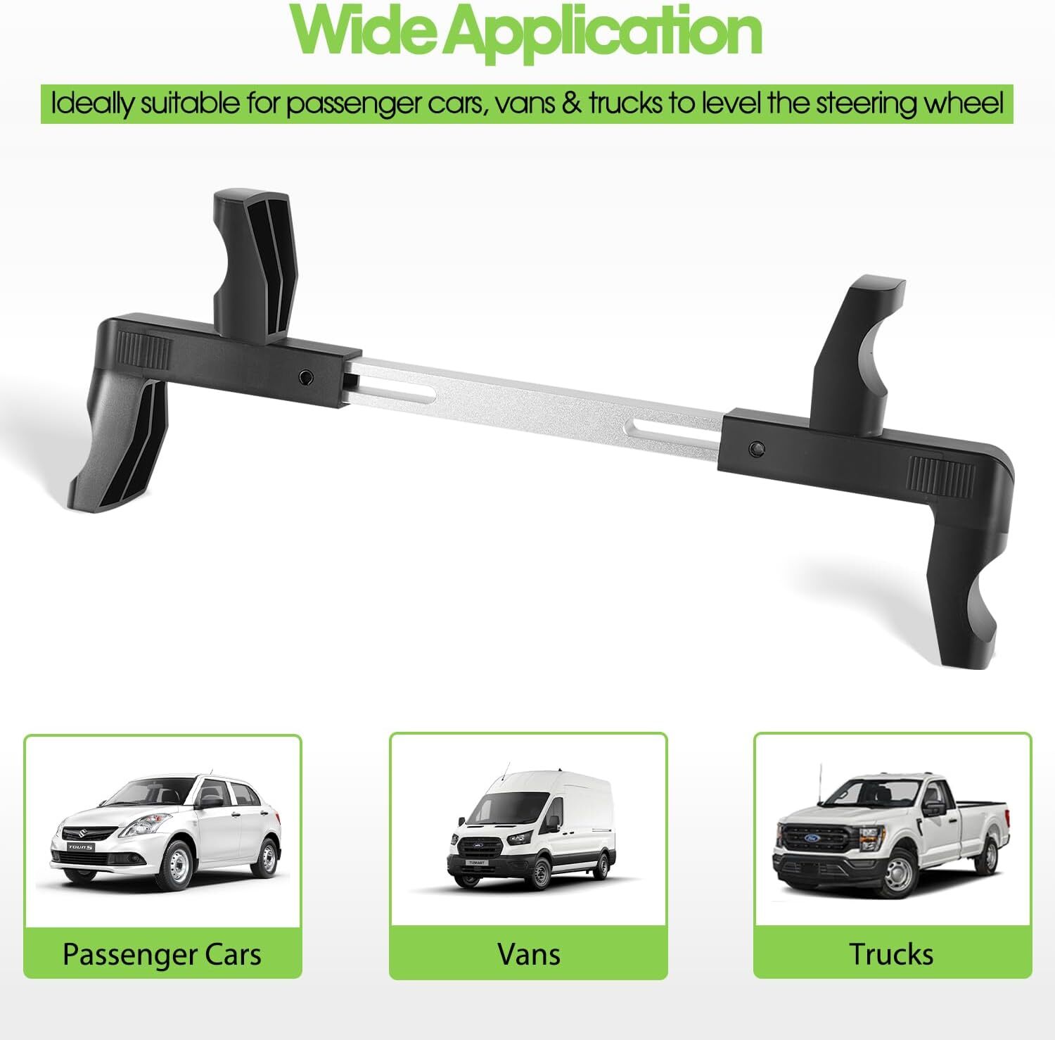 Universal Steering Wheel Level Alignment Tool Spring-Loaded