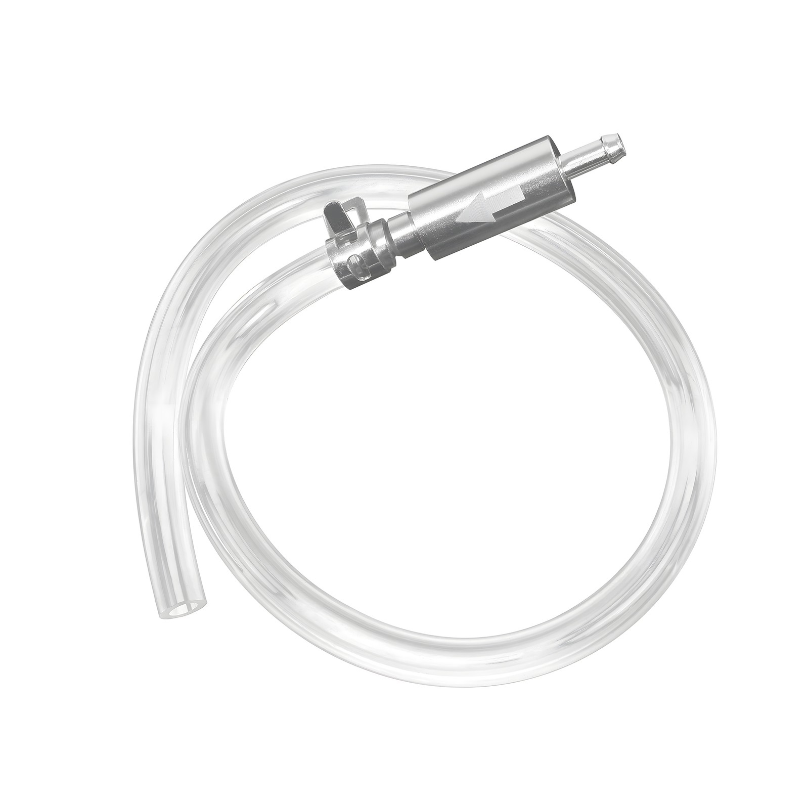 2 PCS Brake Bleeder Hose One Way Check Valve Tube Bleeding Tool Kit Silver US
