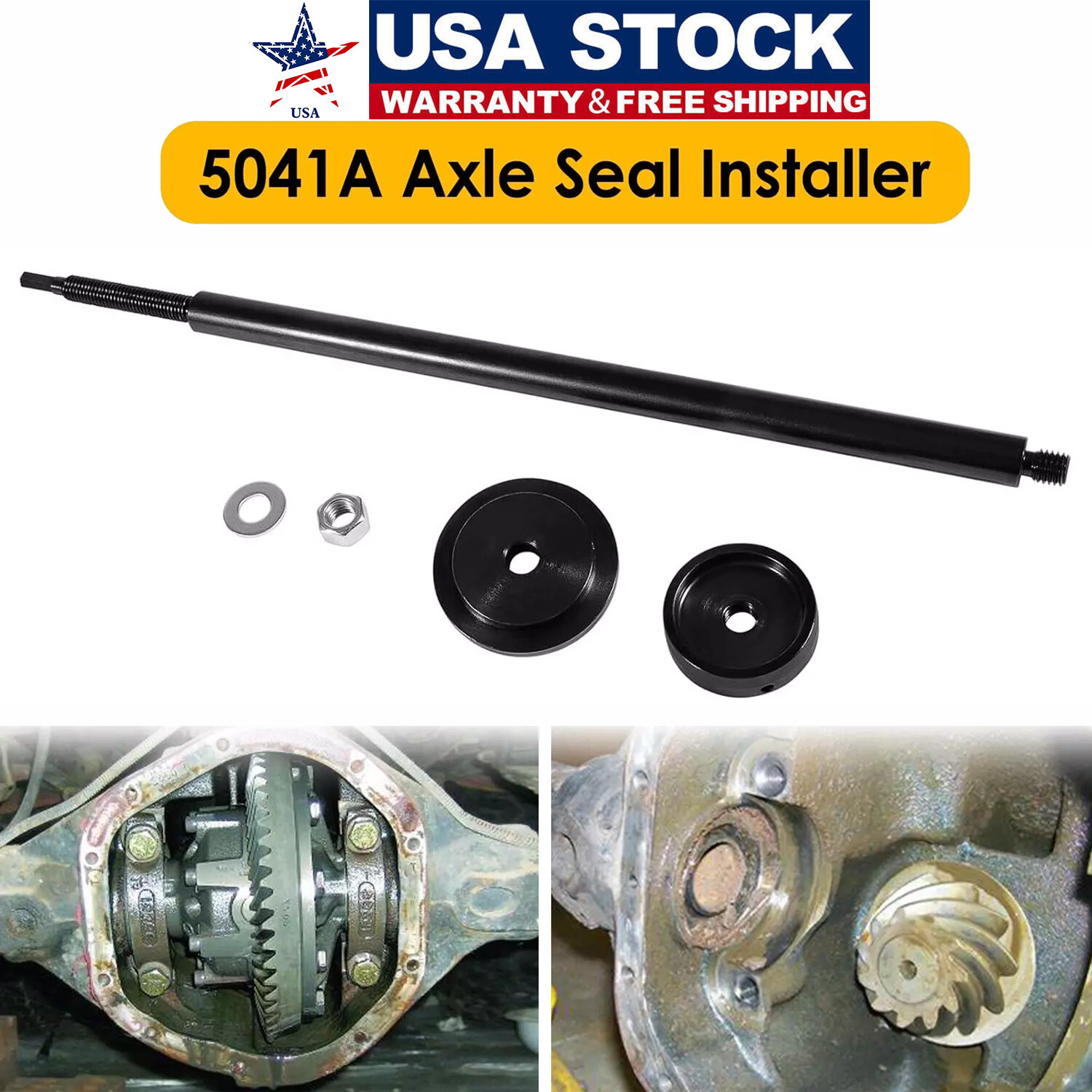 5041A Front Axle Seal Installer Tool For Chrysler Dodge Jeep Ram vehicle Dana