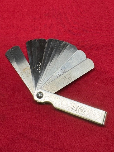 Kastar 29A Feeler Gauge Set, 26 Blades