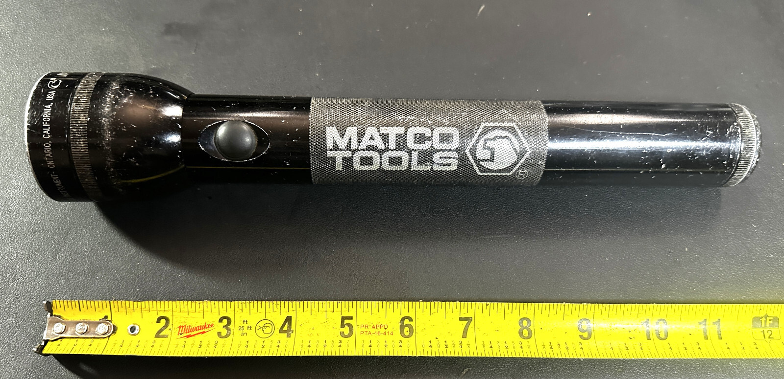 MATCO TOOLS MAG LITE 3-“D” CELL HEAVY DUTY FLASHLIGHT BATTERIES INCLUDED USA