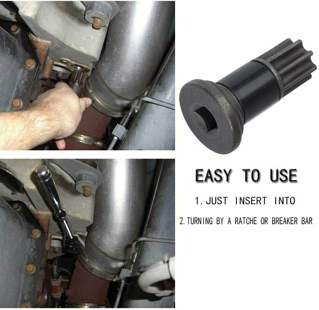 Engine Barring/Rotating Tool for Cummins B/C Series Dodge Pickups 3.9L,5.9L,6.7L