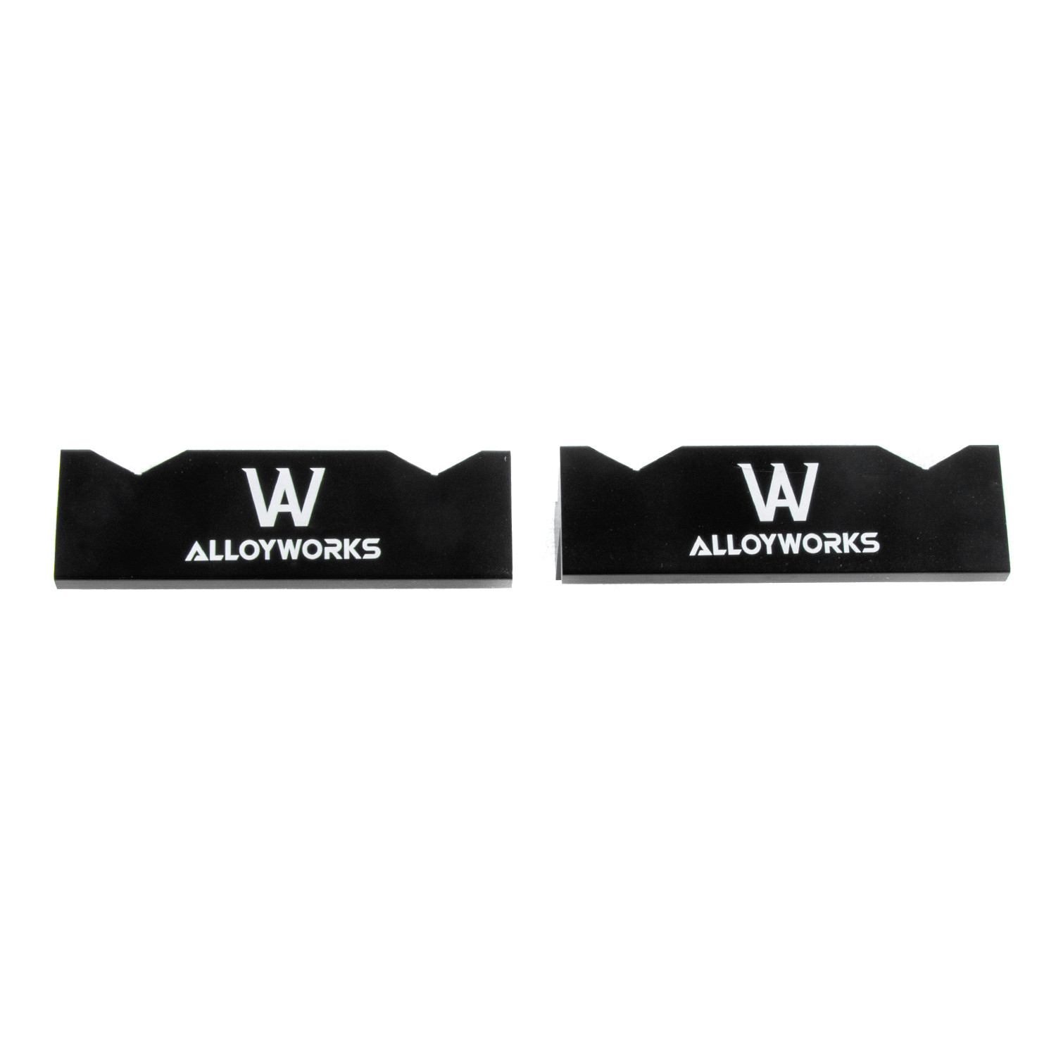 Black Vise Jaw Protective Inserts With Magnetic Back for AN Fittings Billet