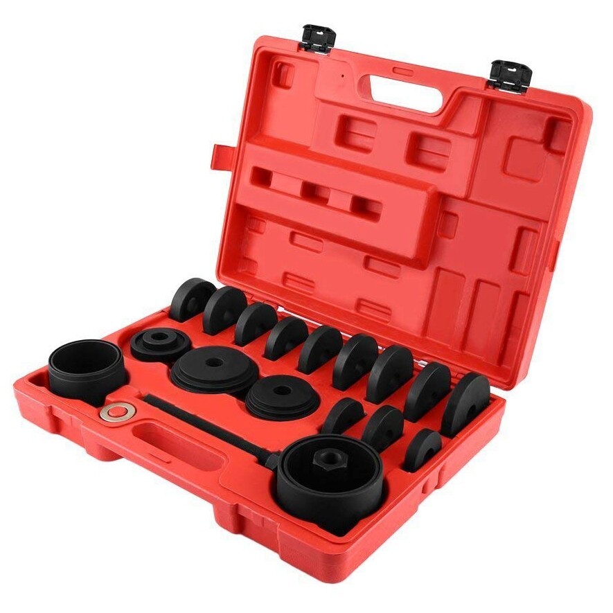 23PCS Front Wheel Drive Bearing Adapters Puller Install Removal Tool Kit New