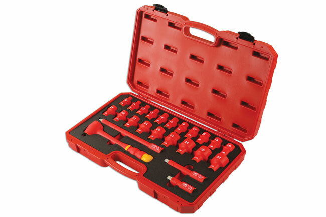 Laser 6147 Insulated Socket Set 1/2″D 24 Piece
