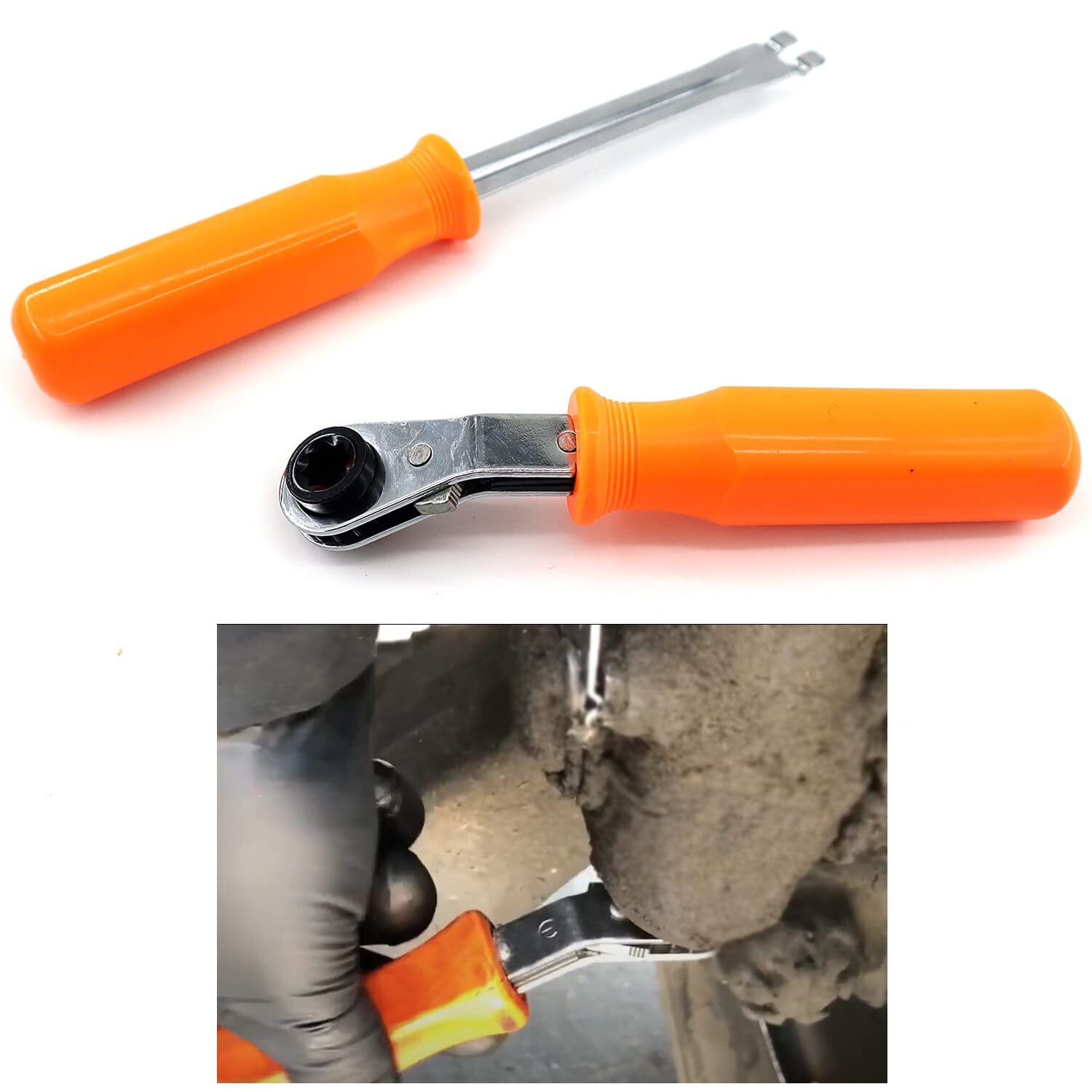 2 Pack Automatic Slack Adjuster Release Tool Set for Air Brake System