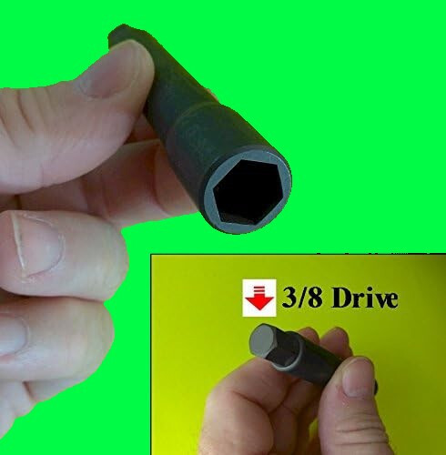 Heavy Duty Hex 9mm (Female) Socket Tool for Strut Shock repair