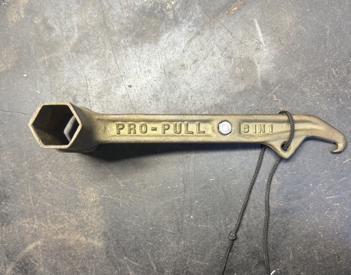 Ram Mount Pro Pull Bronze 6 in 1 Boat Propeller Prop Nut Wrench Tool