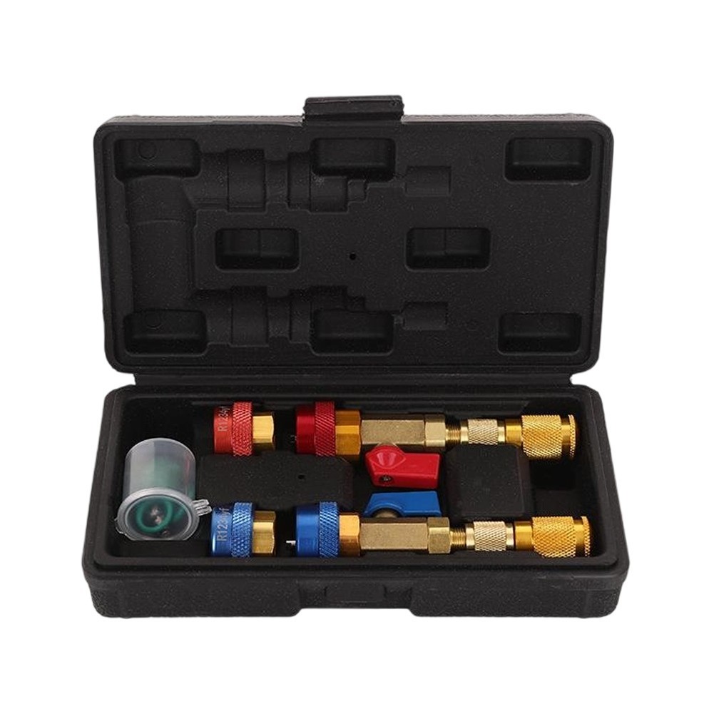 AC Valve Core Removal Tool, R134A R1234Yf R22 Valve Core Remover Installer Tool